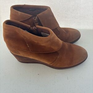 The North Face Tan Wedge Slip-On Shoes